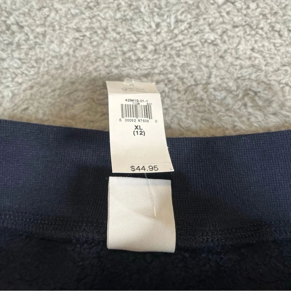 Gap Kids NWT Navy Blue Cozy Lined Sweatpants‎ Size XL (12)